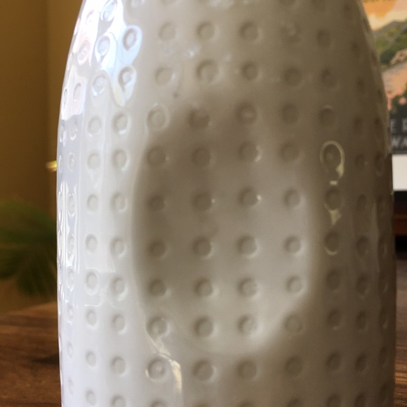 Crate & Barrel White Ceramic Sake Bottle - Picture 8 of 11